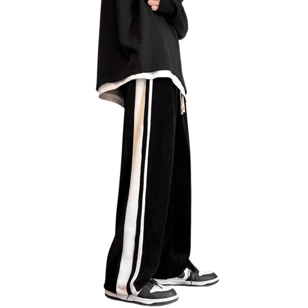 Vintage Paneled Contrast Sweatpants