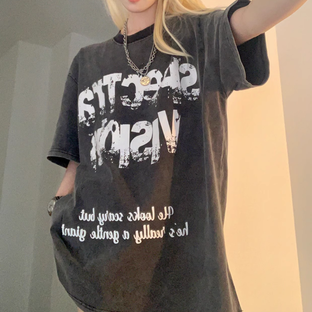 Street Skull Washed T-shirt