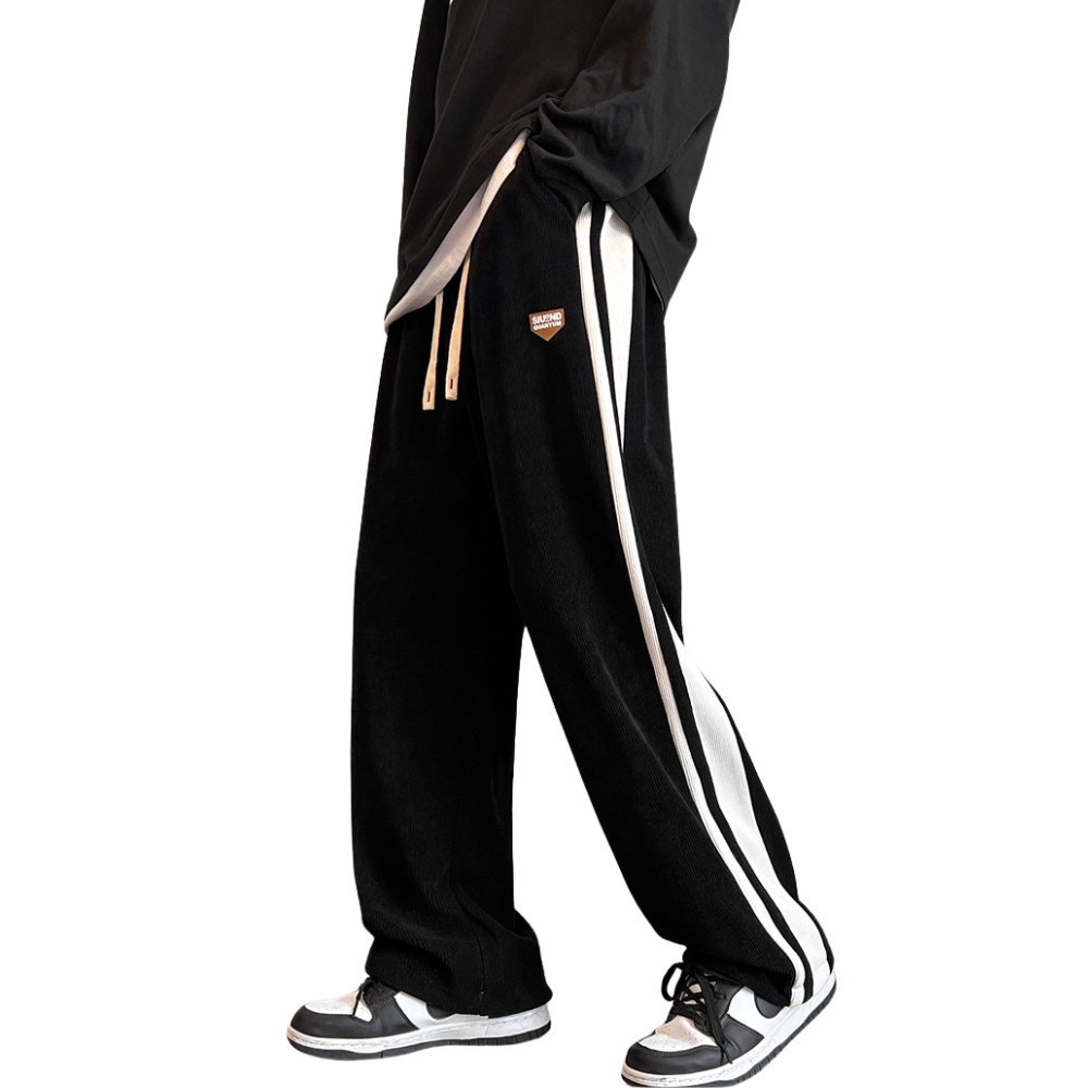 Vintage Paneled Contrast Sweatpants