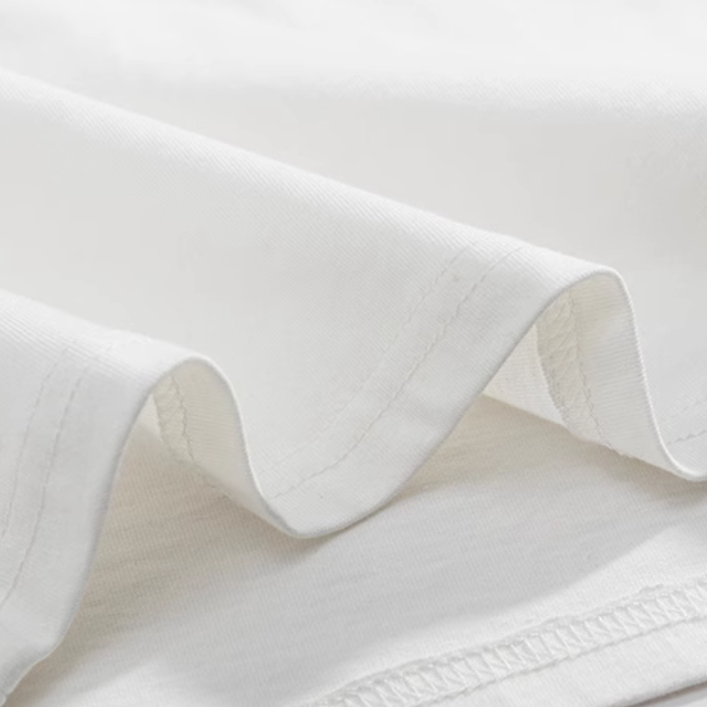 Street Fall Silhouette Cotton T-shirt