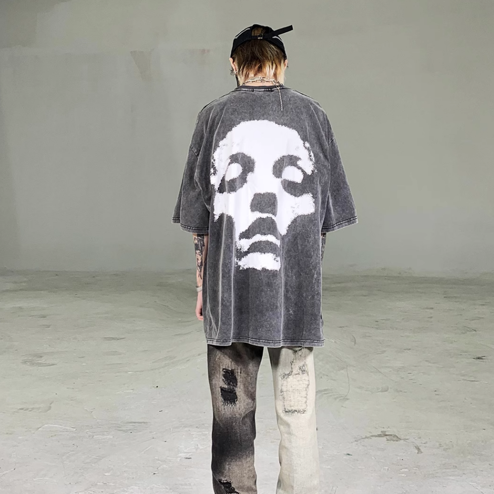 Street Skull Washed T-shirt