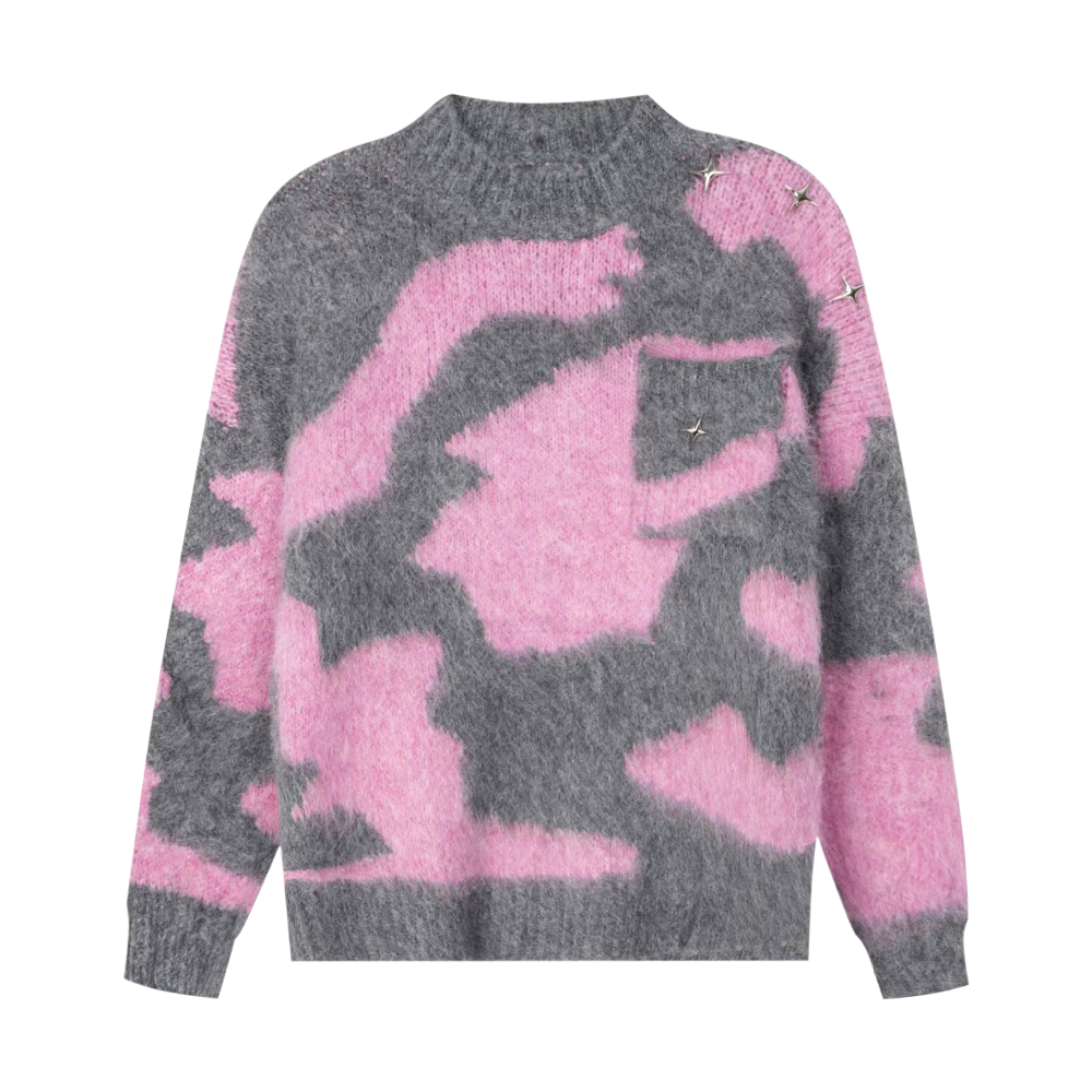Women's Tie Dye Slim Fit Sweater