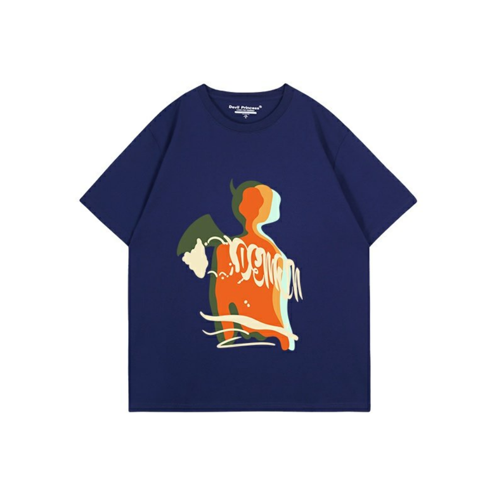 Urban Alien Graphic Cotton T-shirt