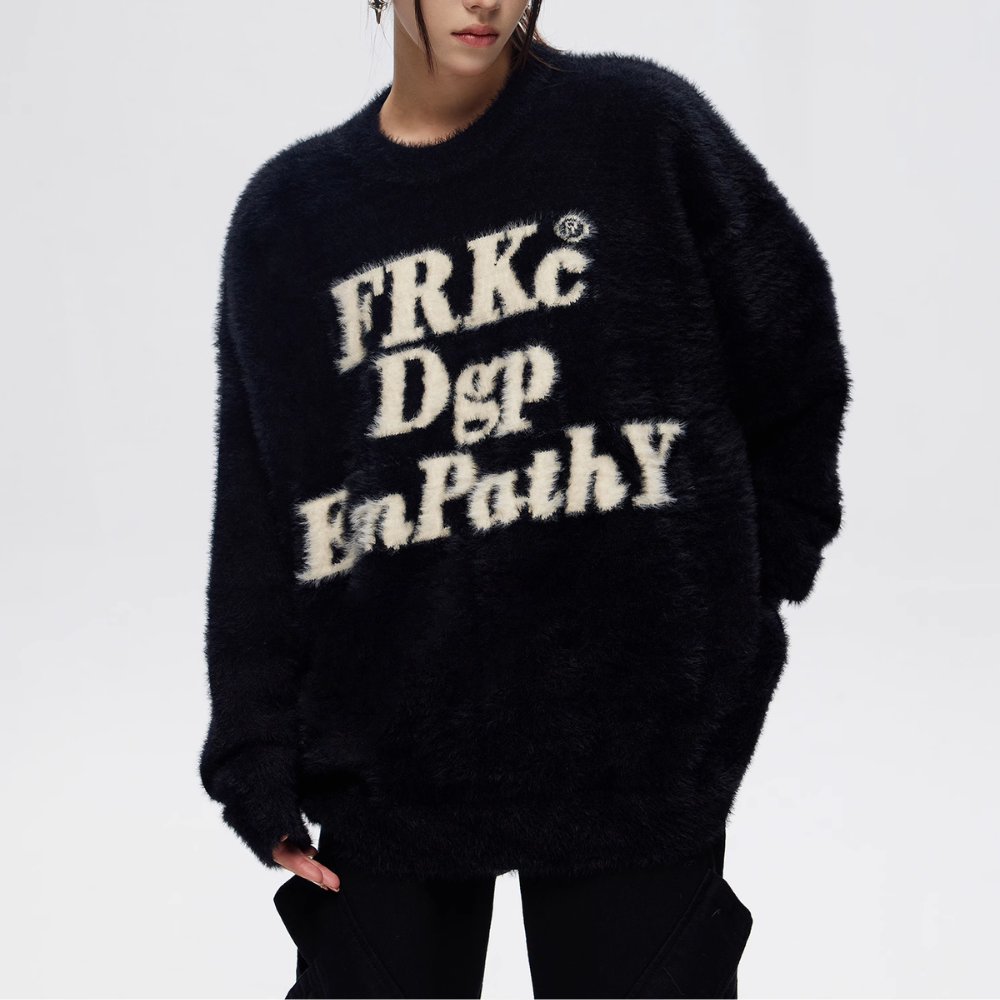 Women's Simple Lettered Sweater