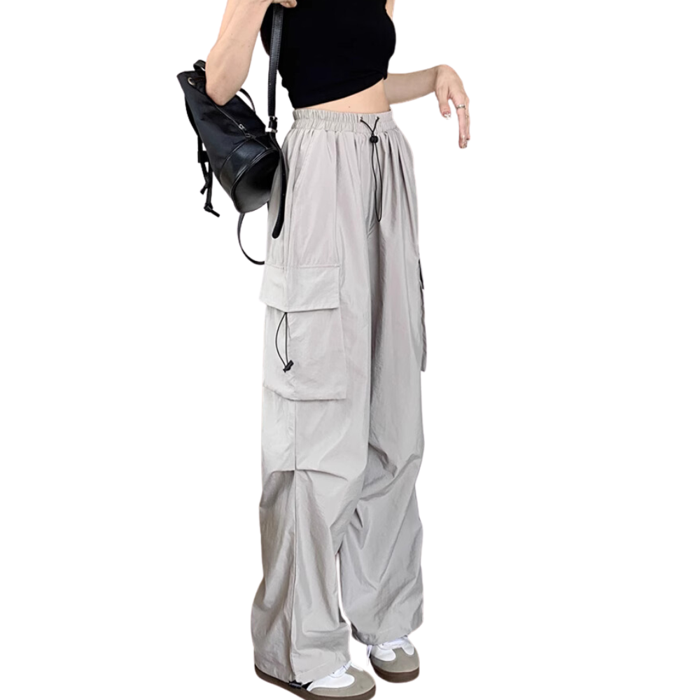 Women's Casual Hottie Drawstring Cargo Pants