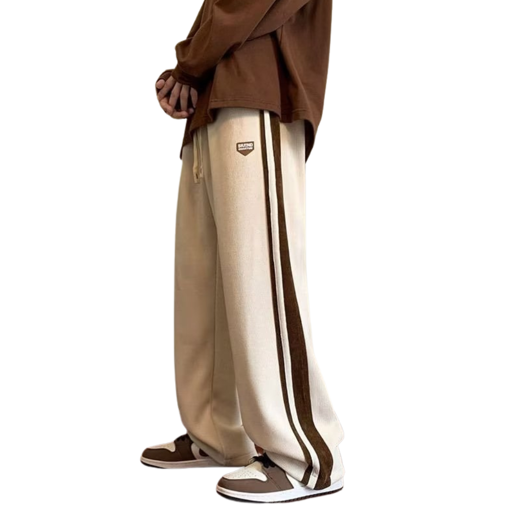 Vintage Paneled Contrast Sweatpants