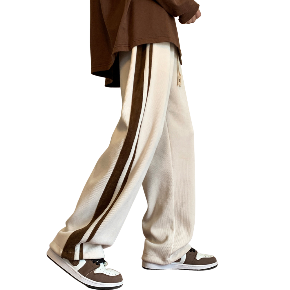 Vintage Paneled Contrast Sweatpants