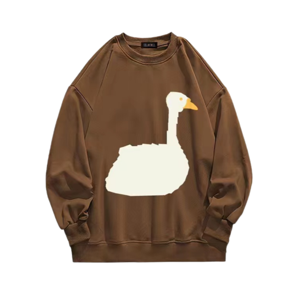 AokLok Duck Print Sweatshirt