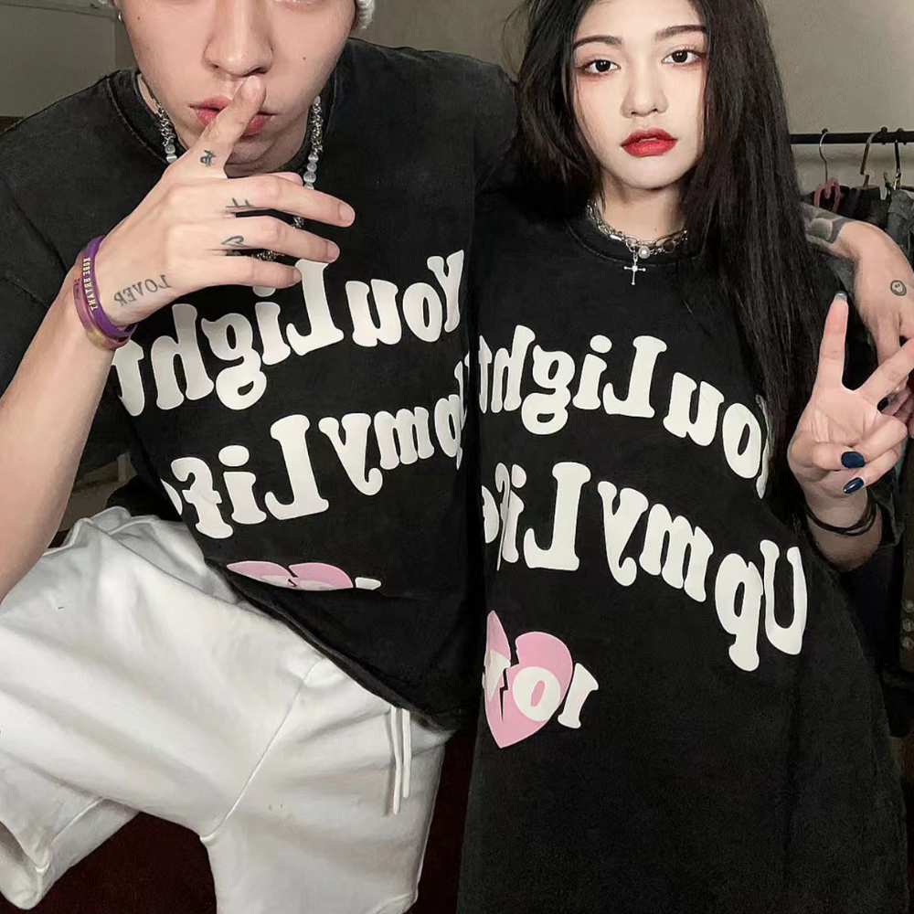Letter Print T-shirts