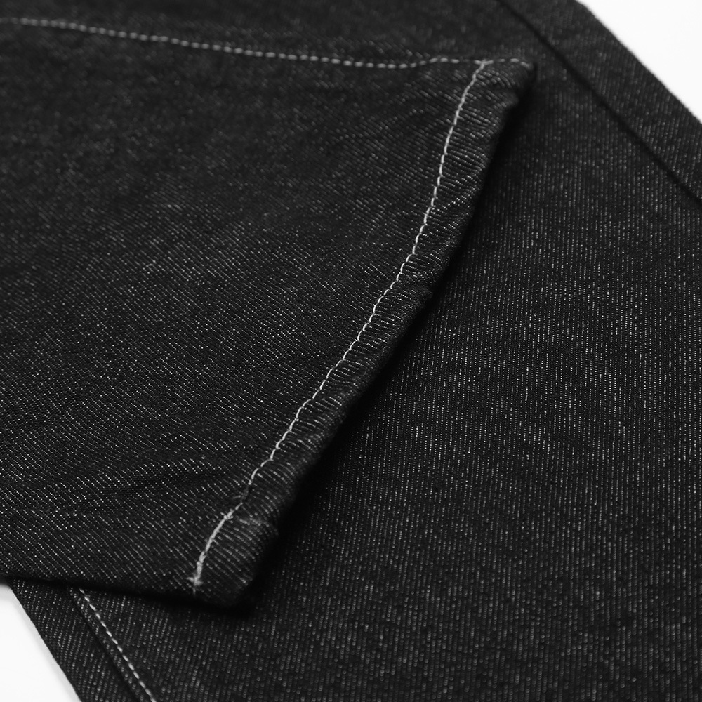 Urban Hip Hop Devil Embroidery Jeans