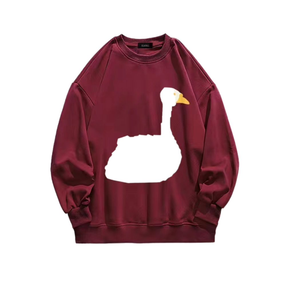 AokLok Duck Print Sweatshirt