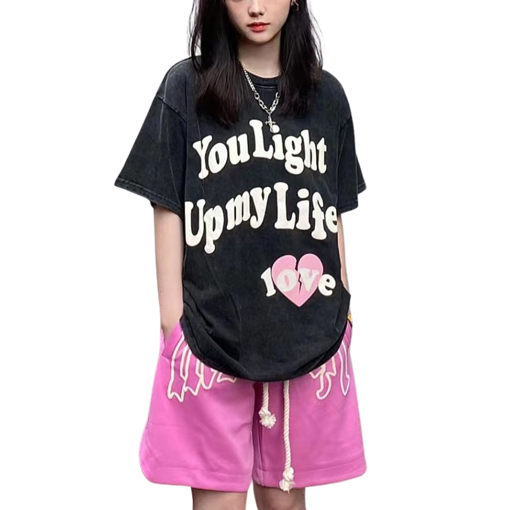 Letter Print T-shirts