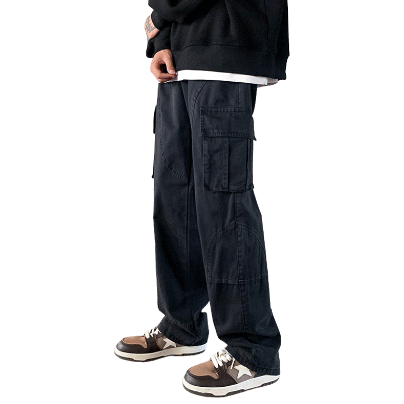 Vintage Multi-Pocket Cargo Pants