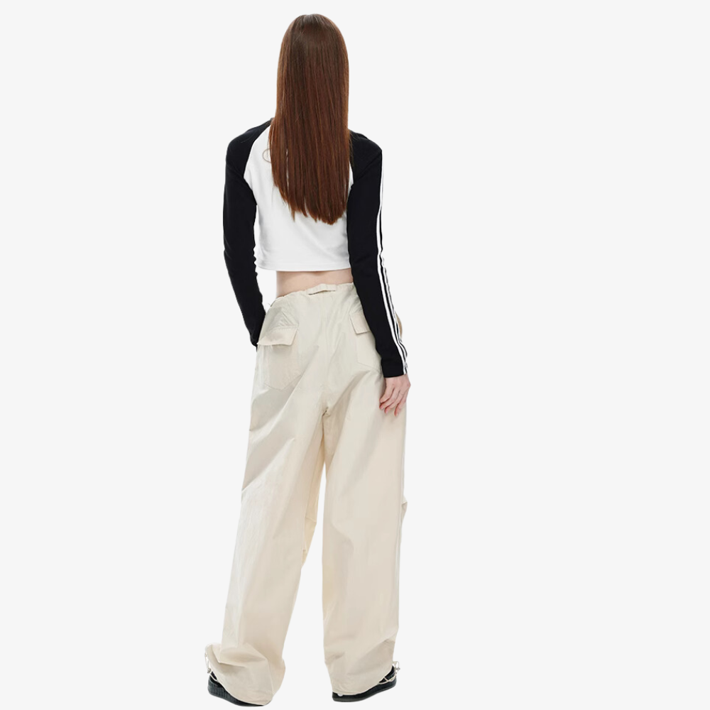 Women's Casual Stripe Letter Long Sleeve Shirt