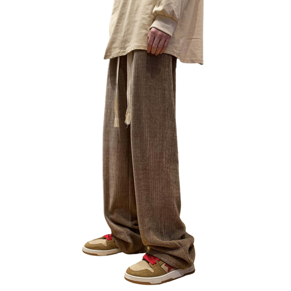 Badge Corduroy Sweatpants