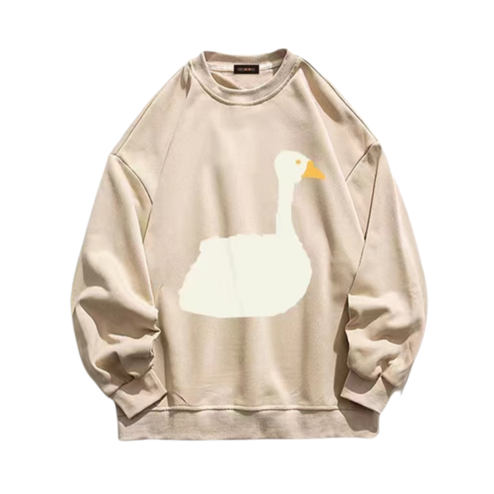 AokLok Duck Print Sweatshirt
