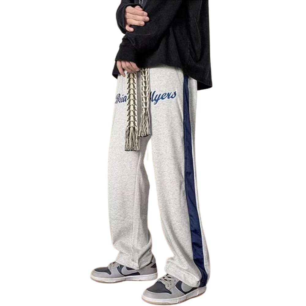 High Street Embroidery Sweatpants