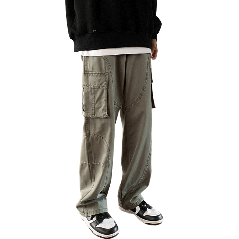 Vintage Multi-Pocket Cargo Pants