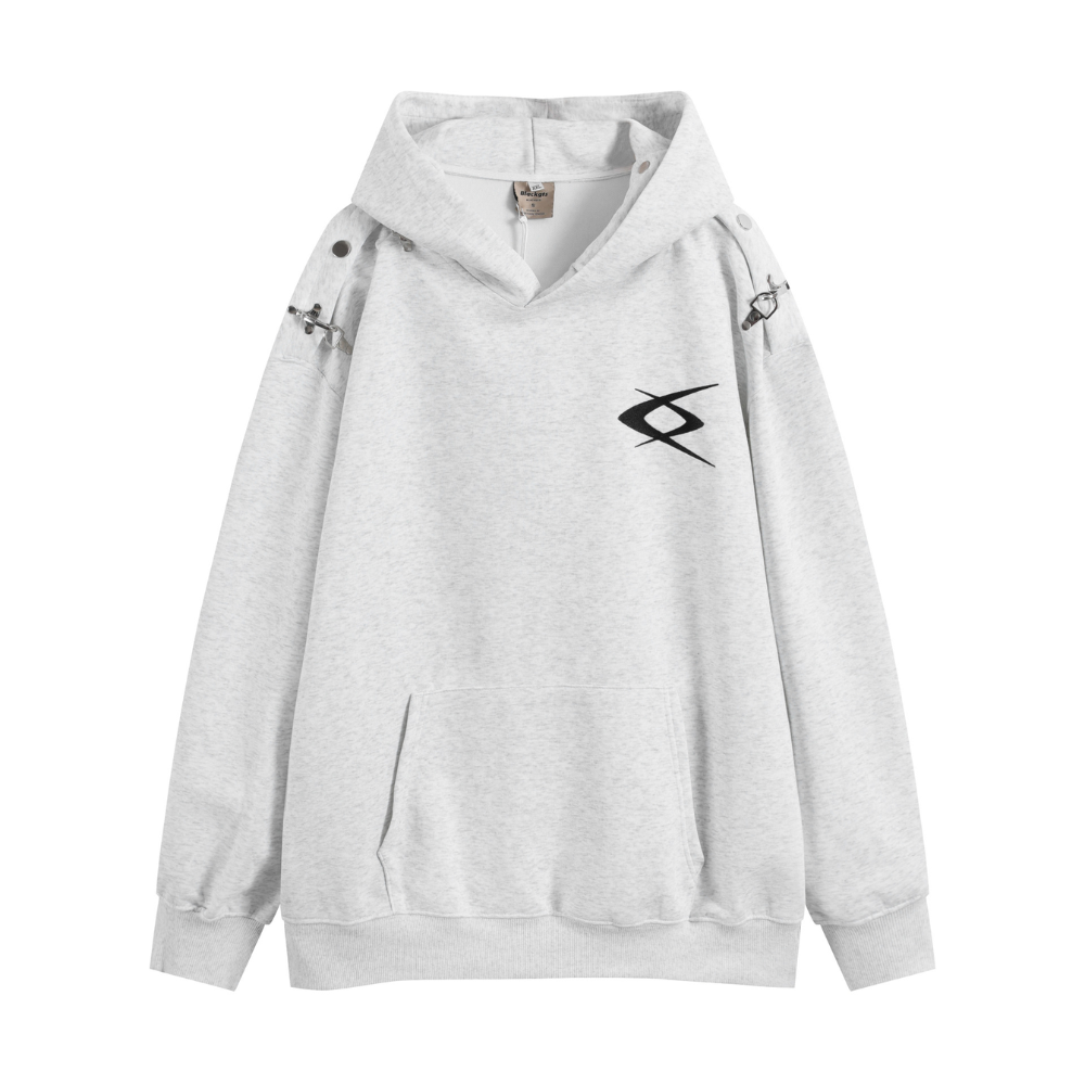 Women's Hip Hop Solid Color Hoodie