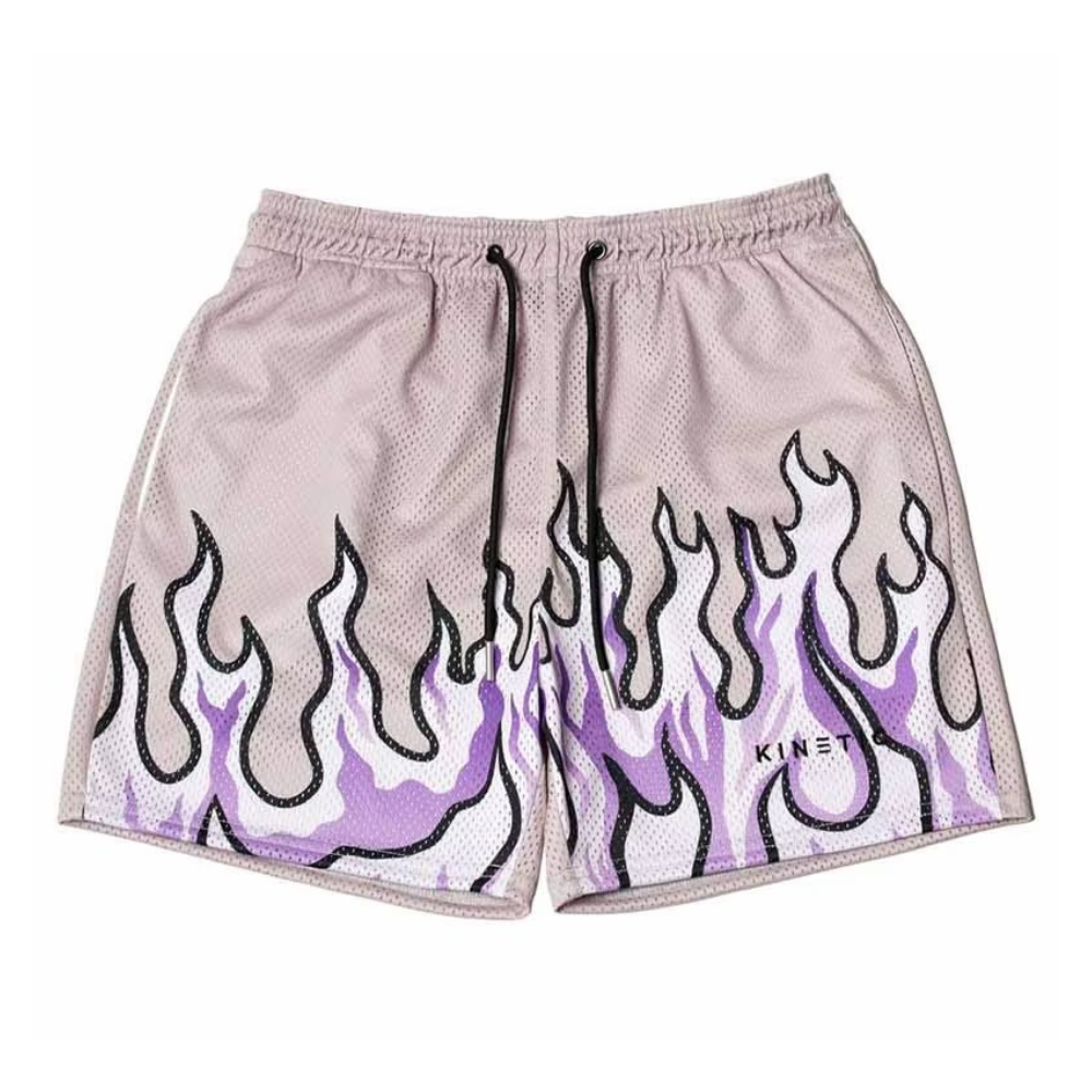 American Street Basketball Flames Shorts