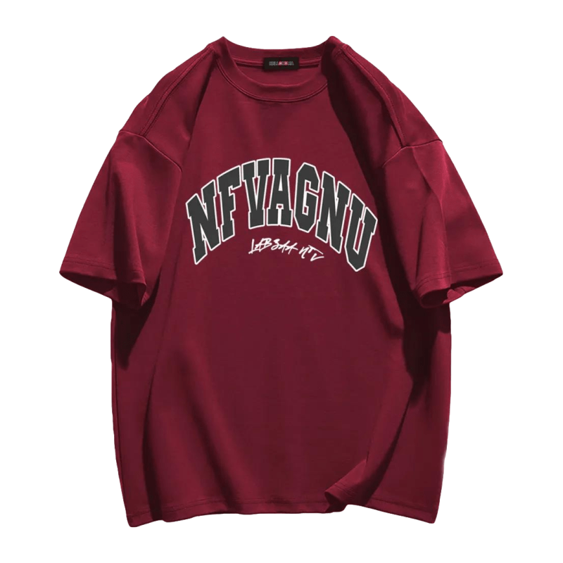 Classic Letters Print T-shirt