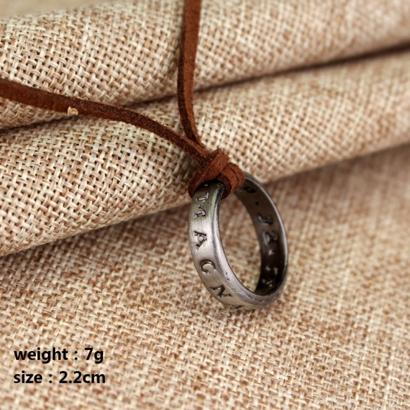 Drake Ring Pendant Necklace