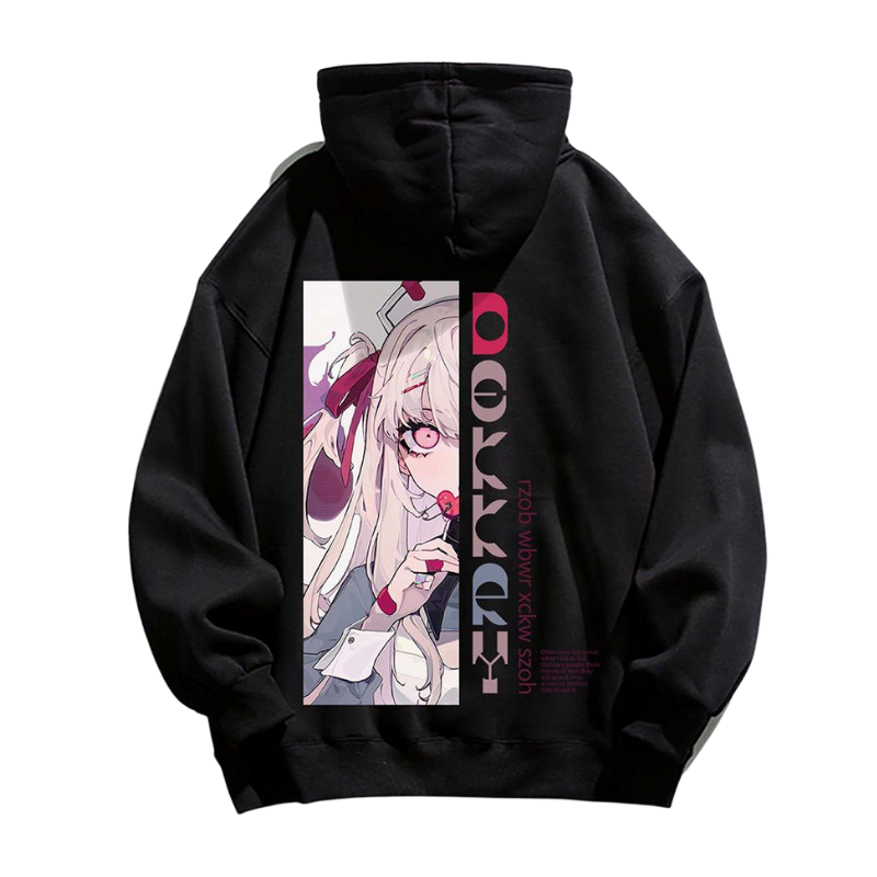 Academic Girl Letter Hoodie