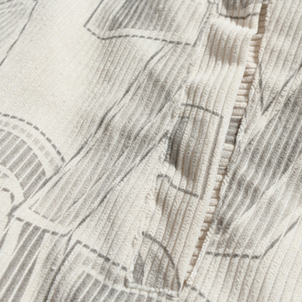 Pure Letter Pattern Casual Jacket