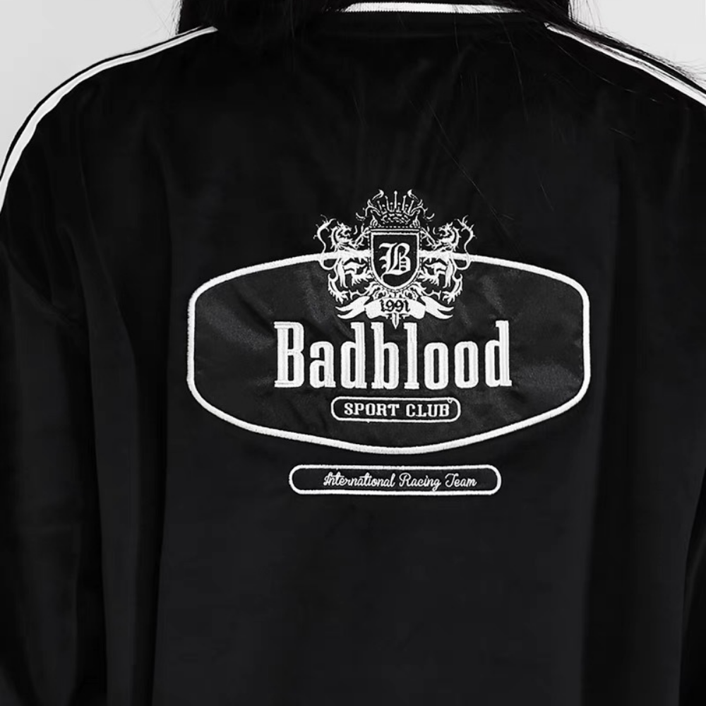 Women's Badblood Lettering Embroidered Sweatshirt
