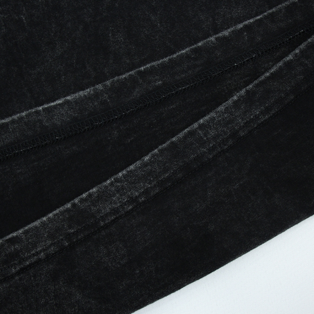 Distressed Graffiti Washed Sweatshirt