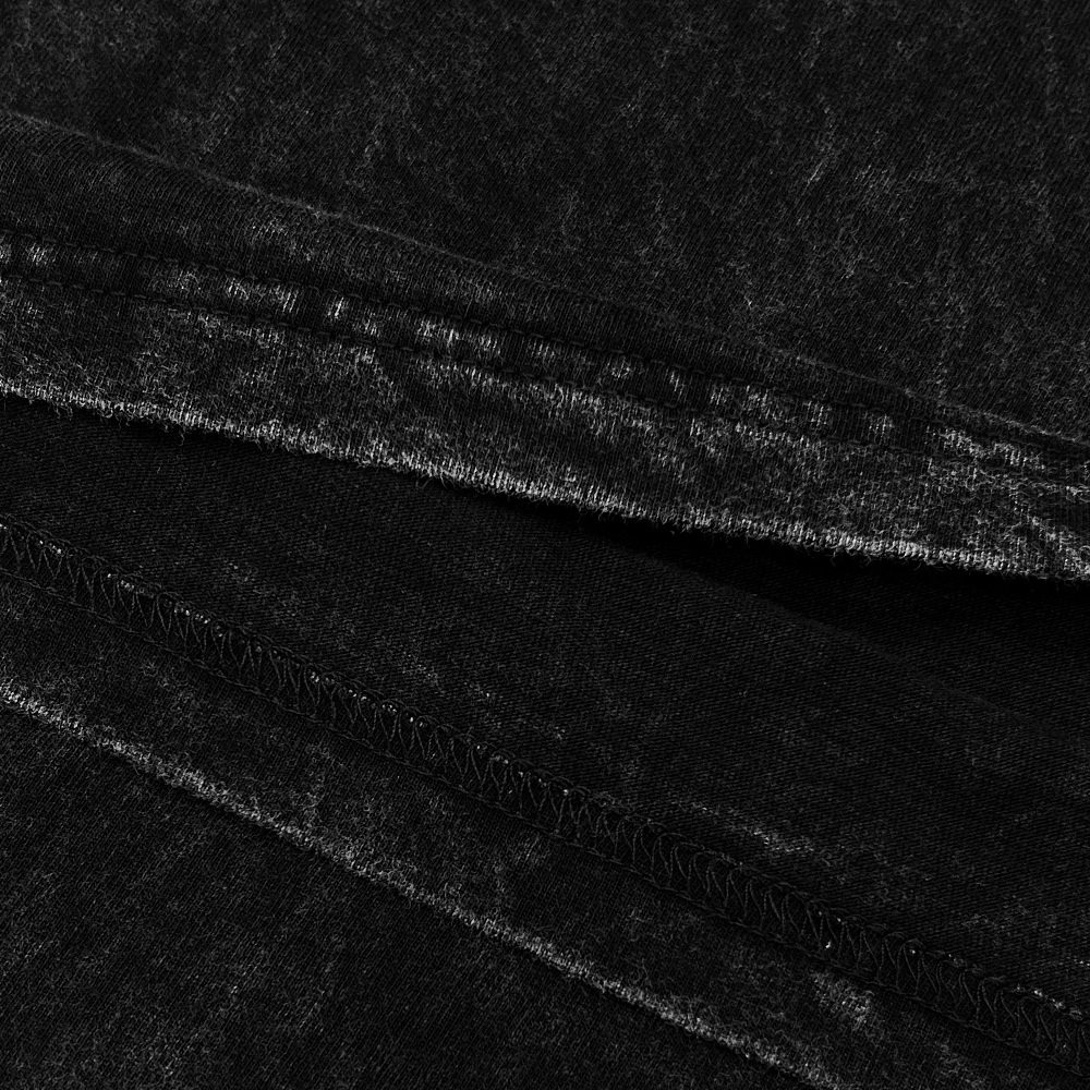 High Street Skull Question Mark Washed Sweatshirt