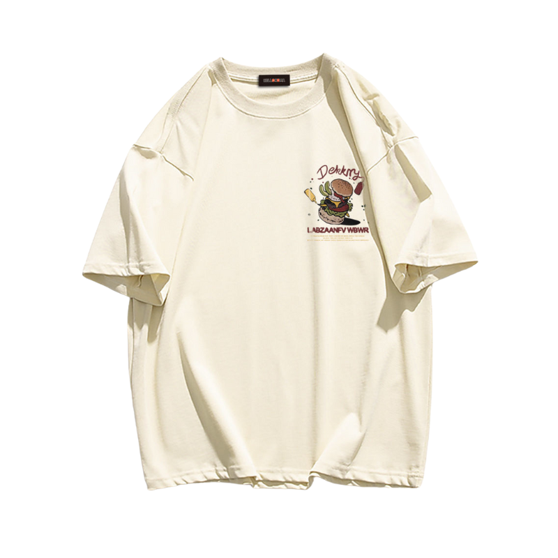 Vintage Cartoon Print T-Shirt