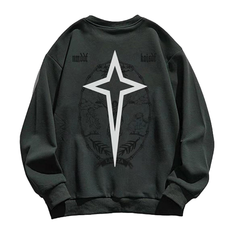 High Street Letter Graphic Sweatshirt