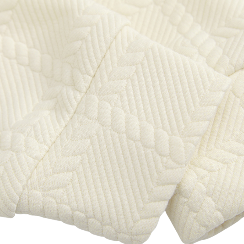 Loose Solid Color Twist Check Hoodie