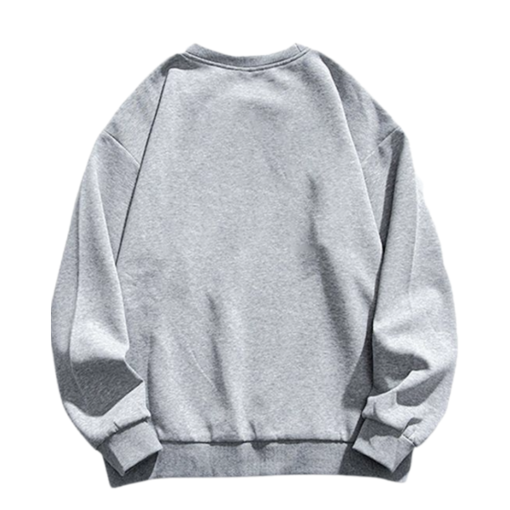 Hip Hop Loose Graphic Letter Sweatshirt