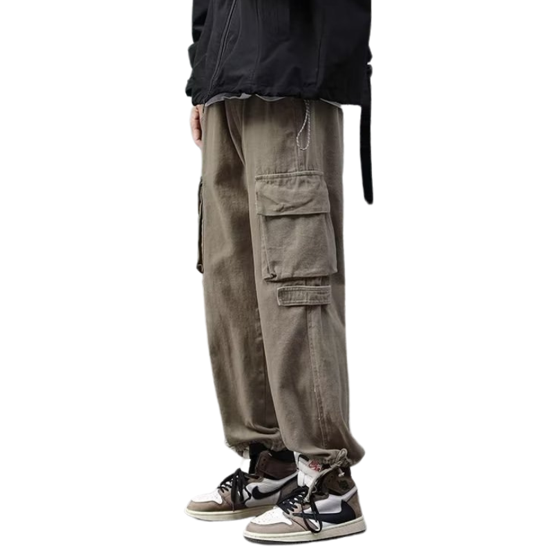 Vintage Multi-Pocket Cargo Pants
