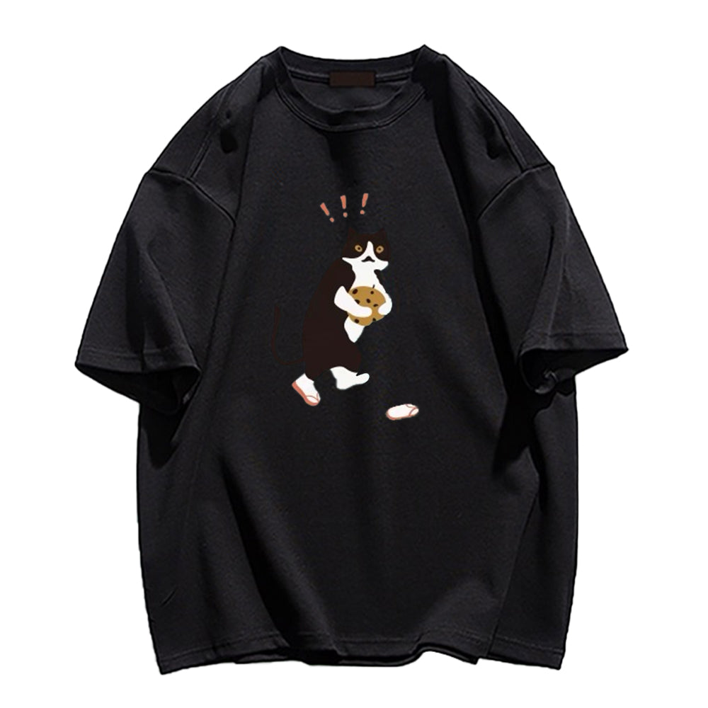 Cookie-stealing Cat T-shirt