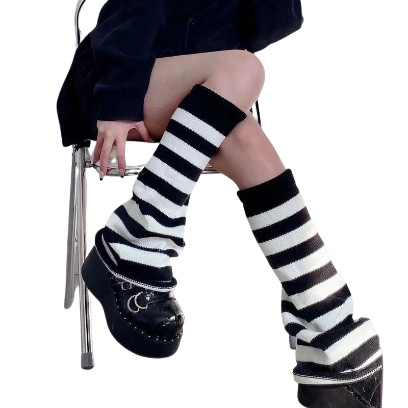 Women Knit Stockings