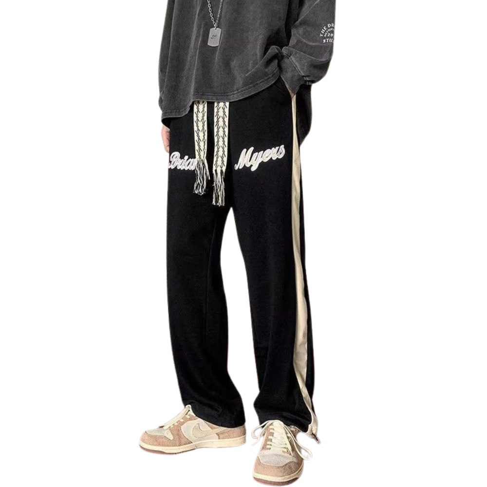 High Street Embroidery Sweatpants