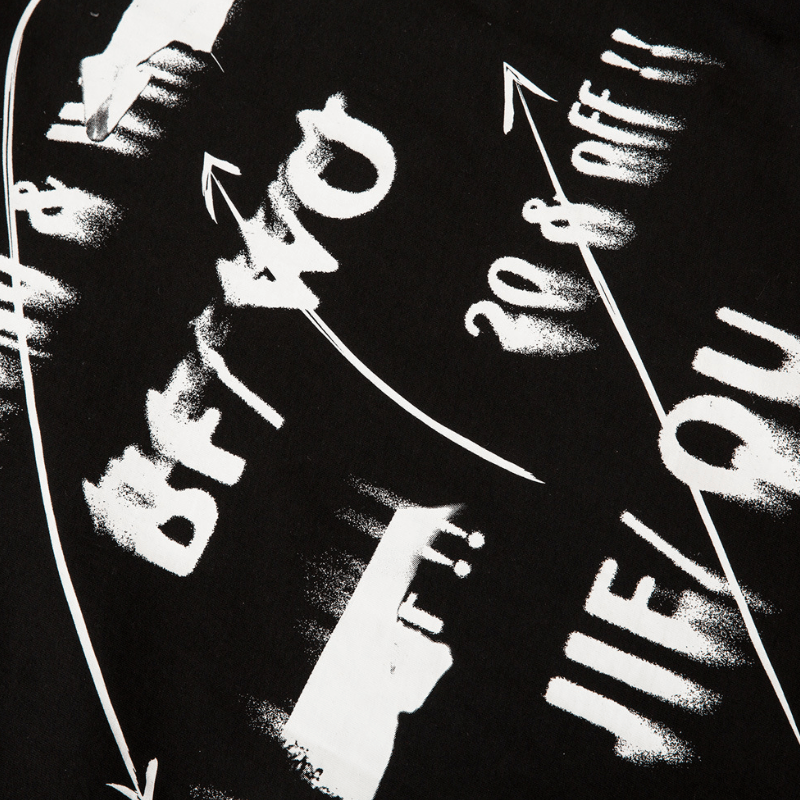 Bold Abstract Graphic Oversize T-Shirt