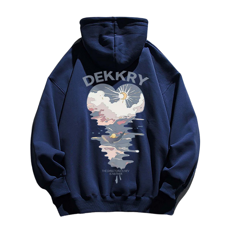 Literature Love Pattern Hoodie