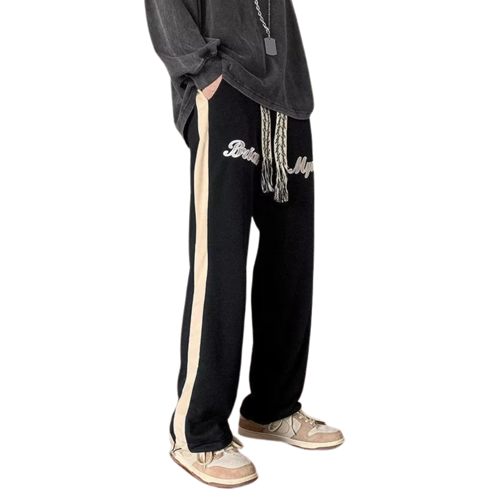 High Street Embroidery Sweatpants