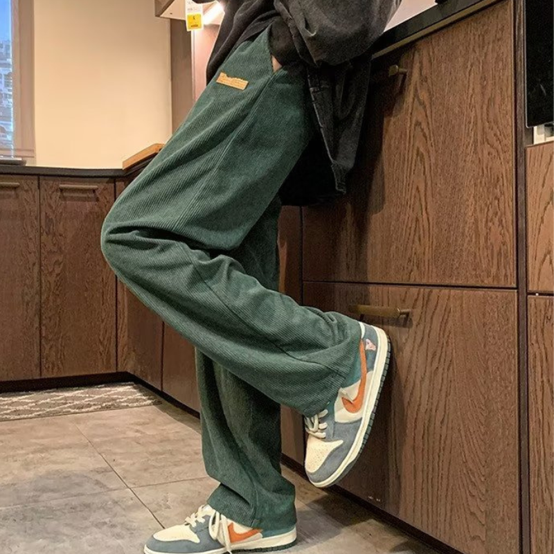 Solid Color Slim Sweatpants