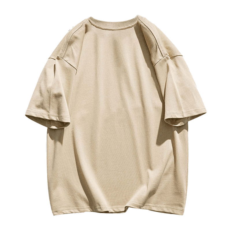 I am Here Letter Print T-shirt