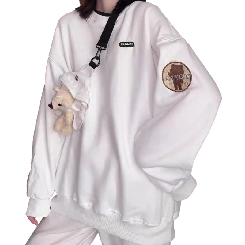 Urban Stitched Bear Sweatshirt
