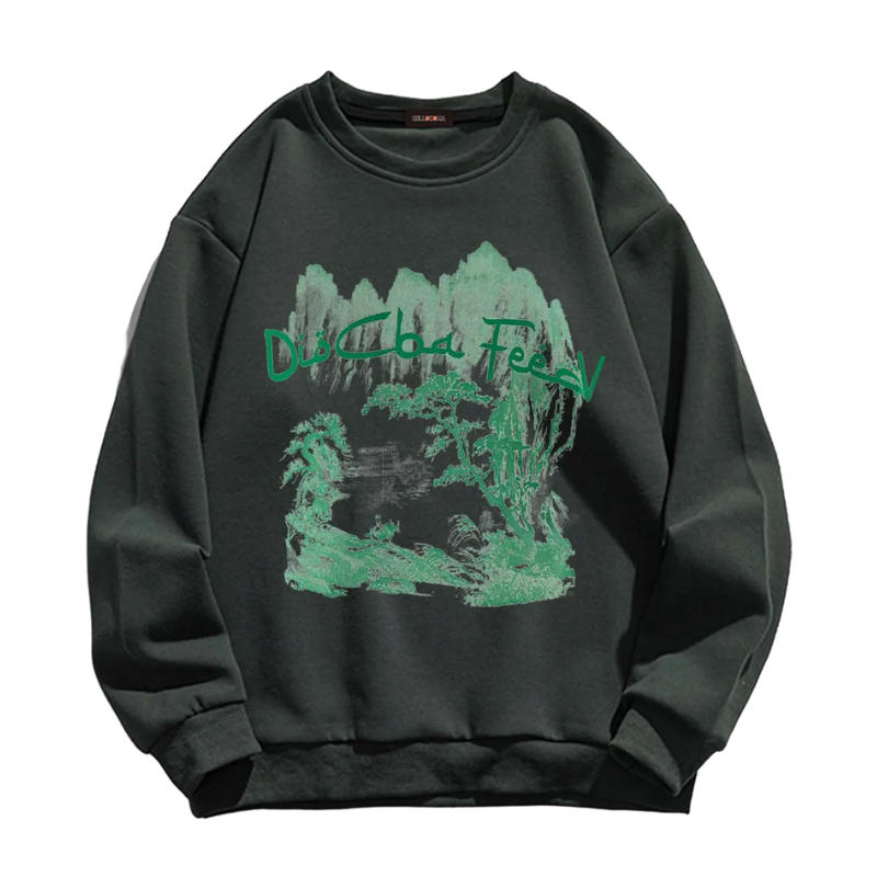 Chinese Landscape Painting Sweatshirt