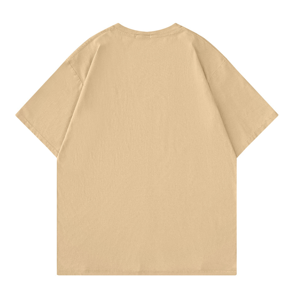 Cartoon Spider Letter Print T-shirt