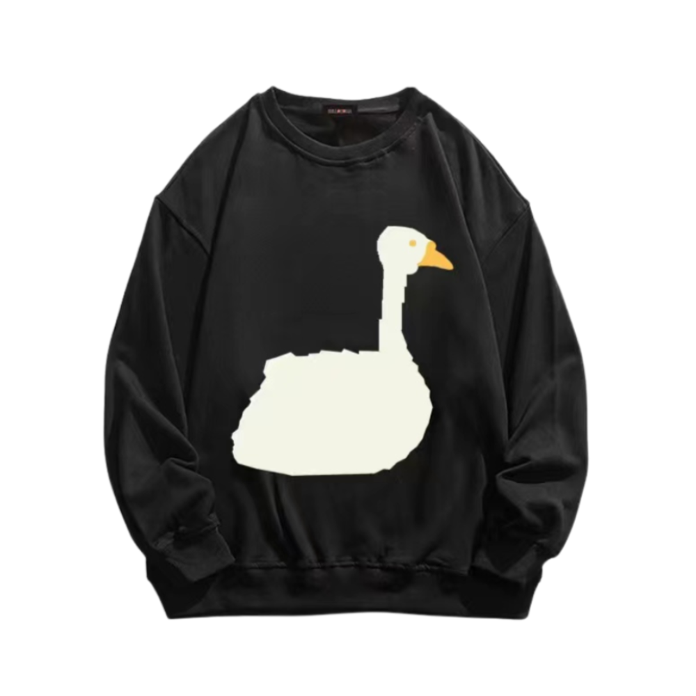 AokLok Duck Print Sweatshirt
