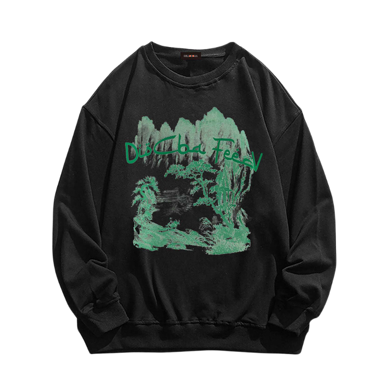Chinese Landscape Painting Sweatshirt