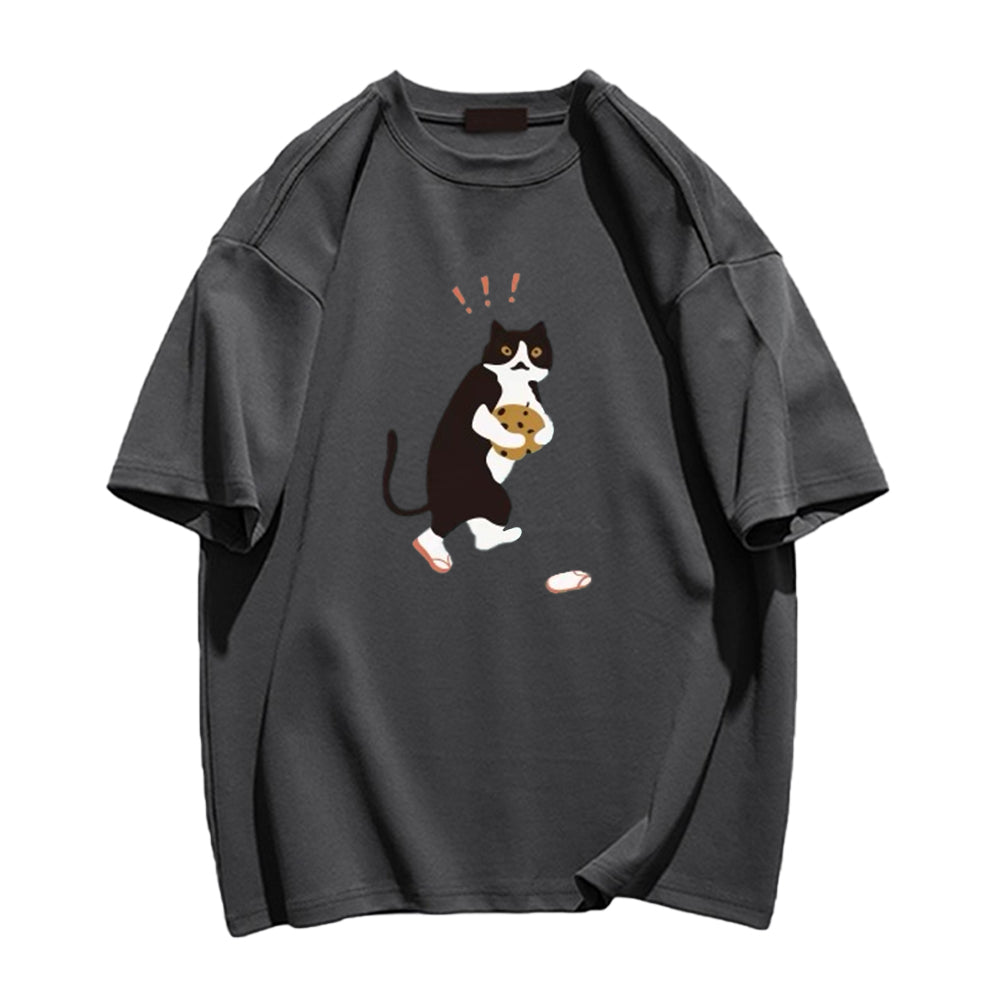 Cookie-stealing Cat T-shirt